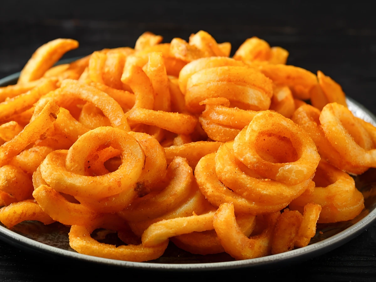 Curly potatoes — from the BIGt menu photographs